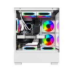 VỎ CASE  MÁY TÍNH CENTAUR TIMBER WHITE (M-ATX MID TOWER MÀU TRẮNG)