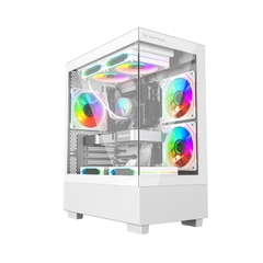 VỎ CASE  MÁY TÍNH CENTAUR TIMBER WHITE (M-ATX MID TOWER MÀU TRẮNG)
