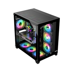 VỎ CASE MÁY TÍNH GIPCO AQUARIUM-GB659 (MÀU ĐEN)