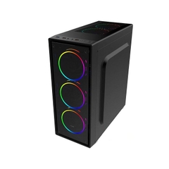 VỎ CASE MÁY TÍNH FORGAME MIRAGE 2000 (MID TOWERMÀU ĐEN)