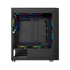 VỎ CASE MÁY TÍNH FORGAME MIRAGE 2000 (MID TOWERMÀU ĐEN)