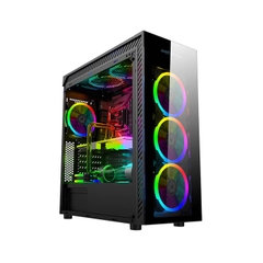 VỎ CASE  MÁY TÍNH FORGME F1-G (4 MẶT KÍNH)