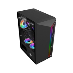VỎ CASE  MÁY TÍNH KENOO ESPORT S600 - BLACK (MID TOWER| MÀU ĐEN)