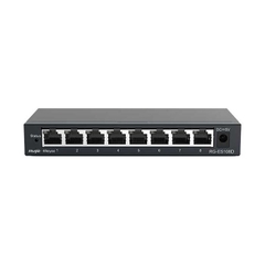 SWITCH RUIJIE RG-ES108GD (8 CỔNG 10/100/1000 BASE-T| VỎ KIM LOẠI)