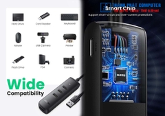 Hub chia USB 3.0 ra 4 cổng USB 3.0 dài 1m Ugreen 80657