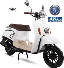 Xe ga HYOSUNG HSV3 50CC (màu trắng)