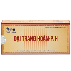 Thuốc Đại Tràng Hoàn P/H điều trị viêm đại tràng cấp và mãn tính (10 gói)