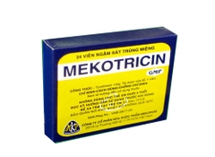 Viên ngậm Mekotricin 1mg Mekophar hỗ trợ điều trị viêm niêm mạc miệng, họng (24 viên)