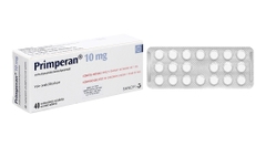 Primperan 10mg trị triệu chứng nôn và buồn nôn (2 vỉ x 20 viên)