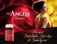 Viên sâm Angela Gold Ecogreen hỗ trợ làm đẹp da, tăng cường sinh lý nữ (60 viên)