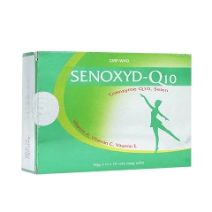 Senoxyd Q10, hỗ trợ điều trị và ngừa bệnh lý về tim mạch (hộp 30 viên)
