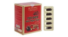 Tỏi Đen Sâm Ngọc Linh Gold hỗ trợ giảm mỡ máu hộp 60 viên