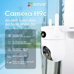 Camera WiFi quay quét, ống kính kép EZVIZ H9c (5MP + 5MP)