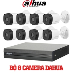Trọn Bộ 8 Camera Quan Sát Dahua 2MP 1080P