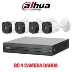Trọn Bộ 4 Camera Quan Sát Dahua 2MP 1080P