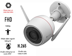 Camera WiFi thông minh ngoài trời 3MP EZVIZ H3C 2K