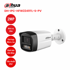 Camera IP 2MP DAHUA DH-IPC-HFW2249TL-S-PV