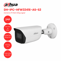 Camera IP 2MP thân hồng ngoại DAHUA DH-IPC-HFW3241E-AS-S2