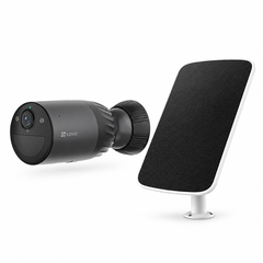 Combo camera dùng pin Ezviz BC1C 4K + tấm sạc năng lượng mặt trời F
