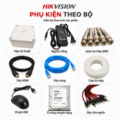 Trọn Bộ 4 Camera Quan Sát Dahua 2MP có màu ban đêm, mic thu âm