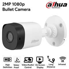Trọn Bộ 8 Camera Quan Sát Dahua 2MP 1080P
