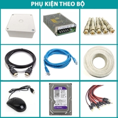 Trọn Bộ 8 Camera Quan Sát Dahua 2MP 1080P
