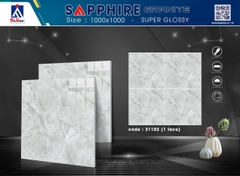 Gạch ốp lát Shapphire1000x1000 - Super Glossy (1face, 2face)