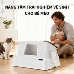 Máy Vệ Sinh Tự Động Cho Mèo PETKIT Purobot Crystal Duo có Camera AI