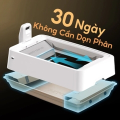 Máy Vệ Sinh Tự Động Cho Mèo PETKIT Purobot Crystal Duo có Camera AI