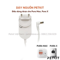 Combo dây nguồn và củ sạc máy dọn phân mèo Petkit Pura Max, Pura X