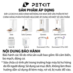 [DỊCH VỤ] 6 Tháng Bảo Hành Máy Ăn Petkit, Máy Lọc Nước Petkit
