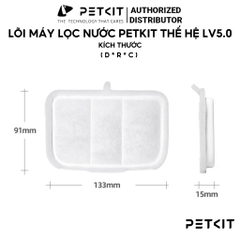 Lõi lọc nước PETKIT Filter RECT dành cho máy lọc nước Eversweet Max