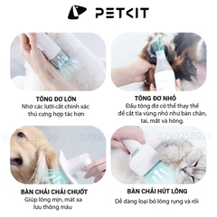 Máy chải hút lông chó mèo PETKIT AIRCLIPPER 5in1