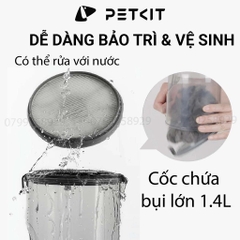 Máy chải hút lông chó mèo PETKIT AIRCLIPPER 5in1