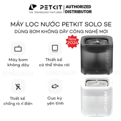 Máy lọc nước PETKIT Solo SE - Bơm không dây
