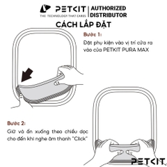 Phụ kiện tăng chiều cao lối vào của PETKIT PURA MAX