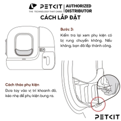 Phụ kiện tăng chiều cao lối vào của PETKIT PURA MAX
