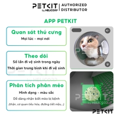 Máy dọn phân mèo PETKIT PUROBOT MAX PRO có Camera AI