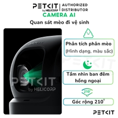 Máy dọn phân mèo PETKIT PUROBOT MAX PRO có Camera AI