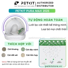 Máy dọn phân mèo Petkit Pura Max 2 2025