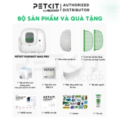 Máy dọn phân mèo PETKIT PUROBOT MAX PRO có Camera AI