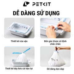 Túi rác Petkit cho máy dọn vệ sinh Pura Max, Pura X