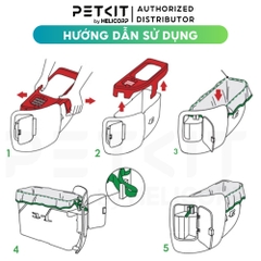 Cuộn túi rác máy dọn phân mèo Petkit Purobot Max Pro