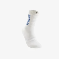 Tất Thể Thao Wilson U Crew Logo Sock Blue
