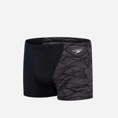Quần Bơi Nam Speedo Alov Vcut Asht Am Black/Grey