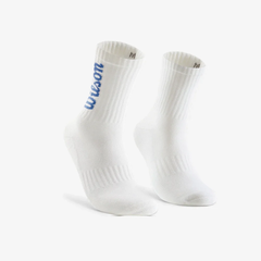 Tất Thể Thao Wilson U Crew Logo Sock Blue