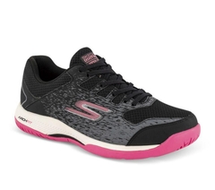 Giày Nữ Skechers® Viper Court Pickleball Shoe – Black/Pink