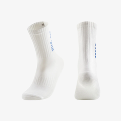 Tất Thể Thao Wilson U Crew Logo Sock Blue