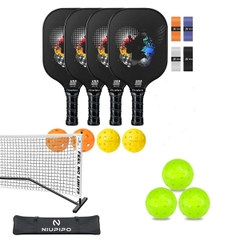 Combo Bộ mái chèo MX-06 ( gồm: 04 mái chèo MX-06, + kèm bộ lưới + 7 bóng xanh )