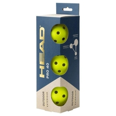 Bóng pickleball 3B HEAD Pro 40 Outdoor